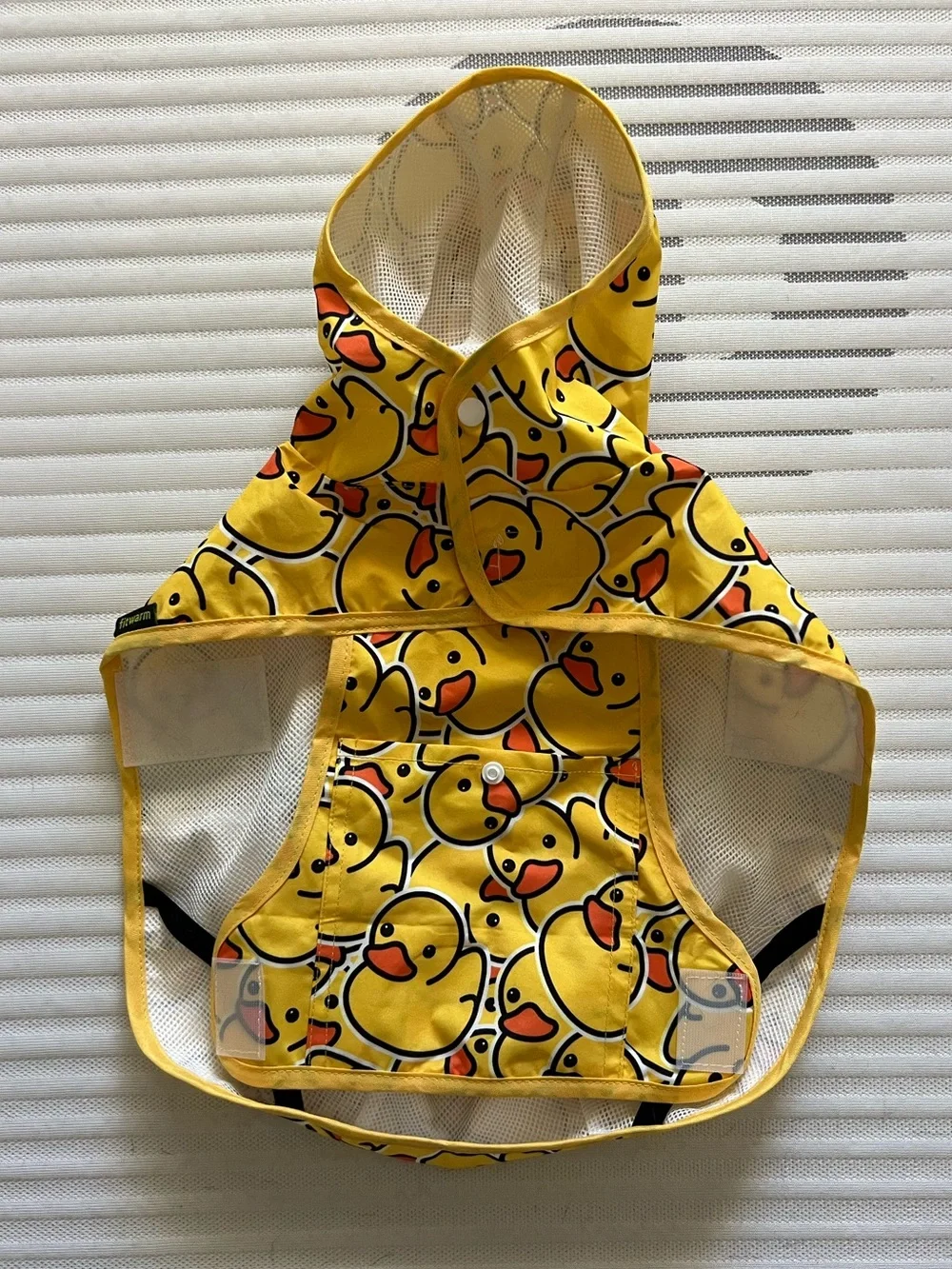 Small Ducky Dog Raincoat